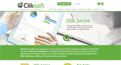 Desktop Screenshot of cliksoft.com.ec